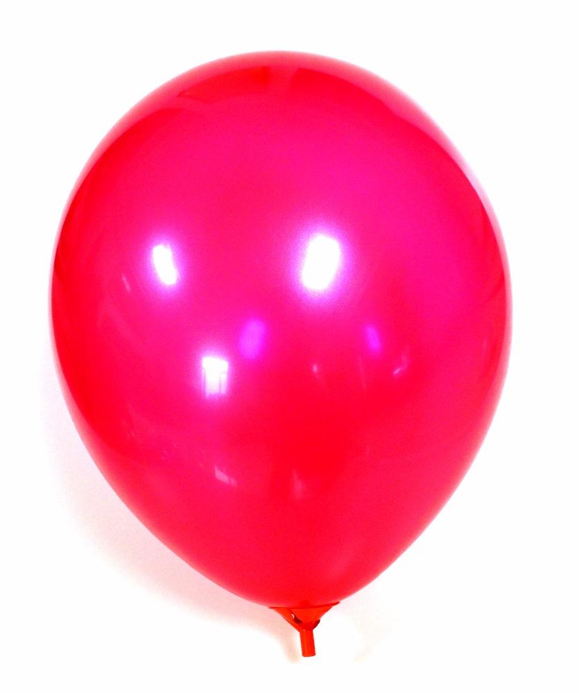 #party Decoration# 12-inch 2.8g Standard Quality Red Pearl Color Balloons 12 in красный