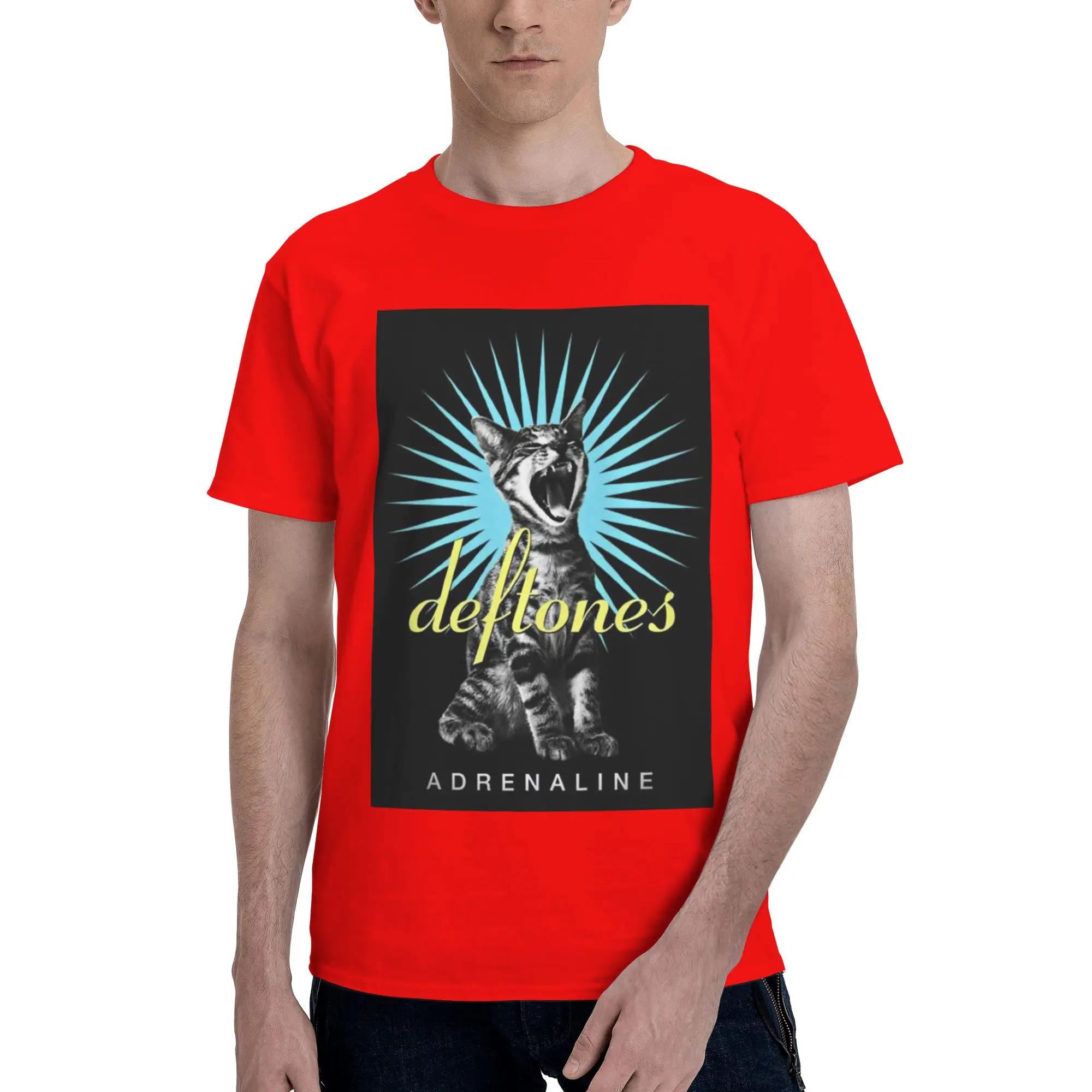 Deftones Metal Band White Pony Album 100 Cotton TShirt Mens Funny T Shirts Men Crew Neck Short Sleeve S6XL S
