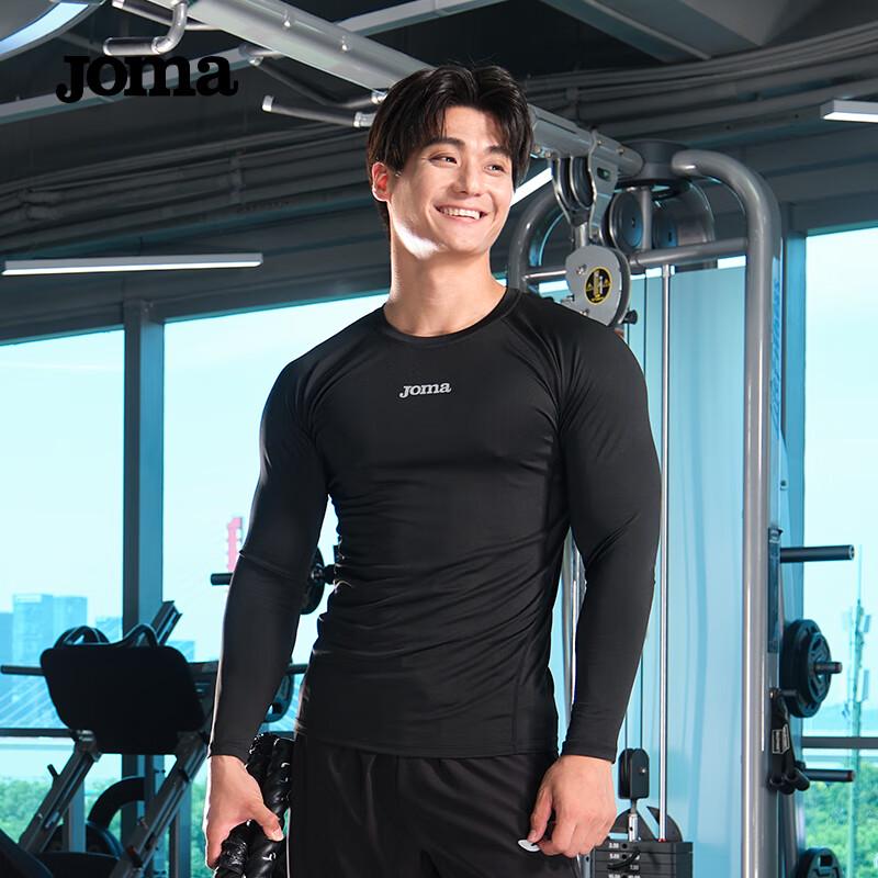JOMA Men's Athletic Compression Long Sleeve Top