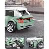 MOULD KING 27028 27029 Tekniske bilmodellsett for barn Super racerbil med utstillingsboks Barnebursdag Julegaver
