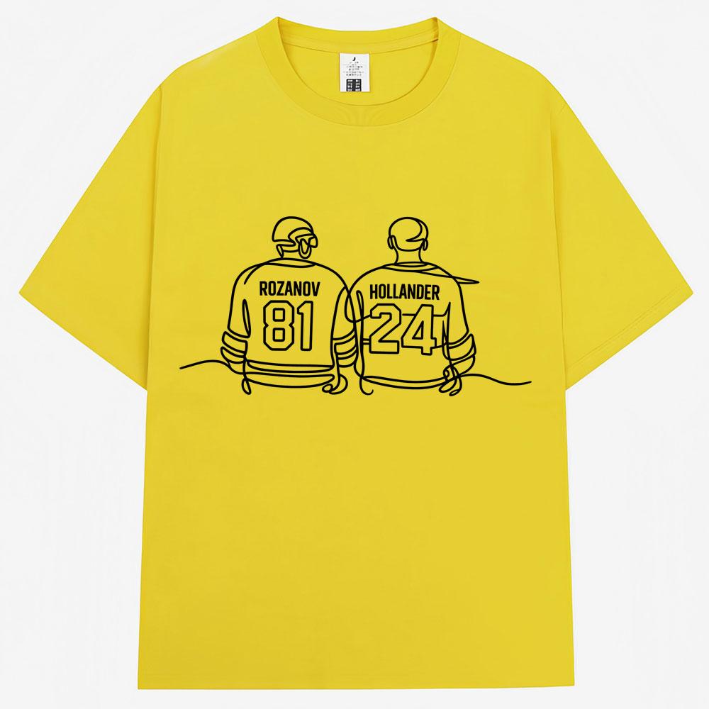Fierce Competitor Shane Hollander Ilya Rozanov T-shirt Men's and Women's Fashion Y2k Popular T-shirt Cotton Oversized T-shirt Fan Gift