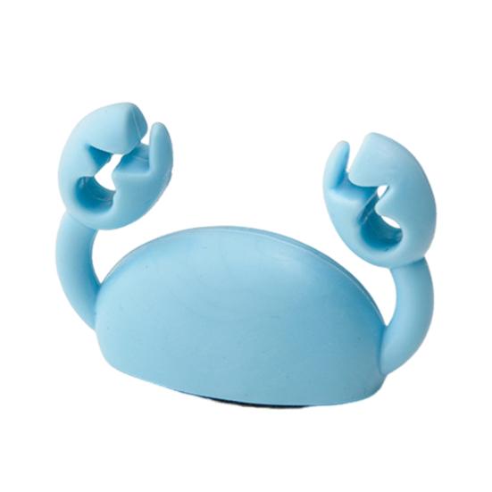 Cute Crab Cable Organizer Clip Line Processor Adhesive Wire Tidy Holder