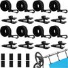 8piece Pool Cover Reel Attachment Universal Solar Cover Straps Pool Solar Cover Reel Attachment Kit