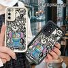 Phone Case: 2D Flat Samsung Galaxy A34 A35 M05 M06 S20 S22 S21 FE Plus 5G Protective Case, Patch Dolls, Christmas and Halloween Gifts