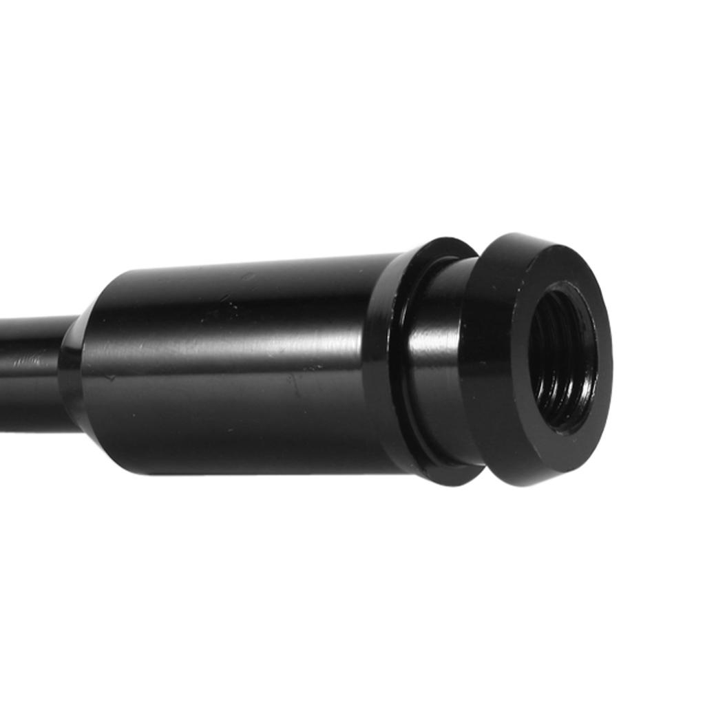 5palcové rovné prodloužení hlavice řadicí páky, černá hliníková slitina, CNC obráběné, prodloužení pro T4 1990-2003