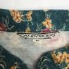 90s Vintage CANDY HOUSE China Dress Style Long Sleeve Shirt F Green Floral Japan(USED)