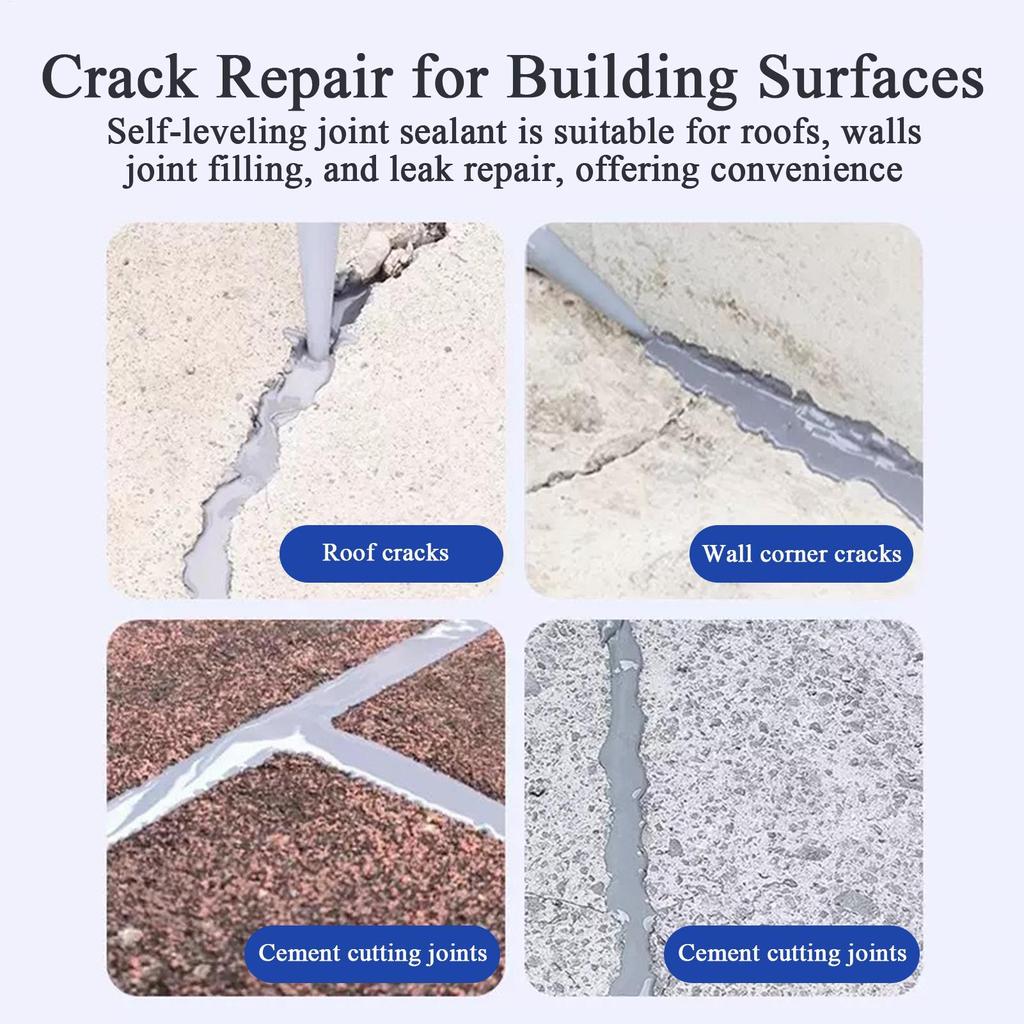 200g Waterproof Sealant Roof Floor Caulk Glue Concrete Joint Filling Repair Sealants Crack Repair Wall Joint Caulking Adhesive