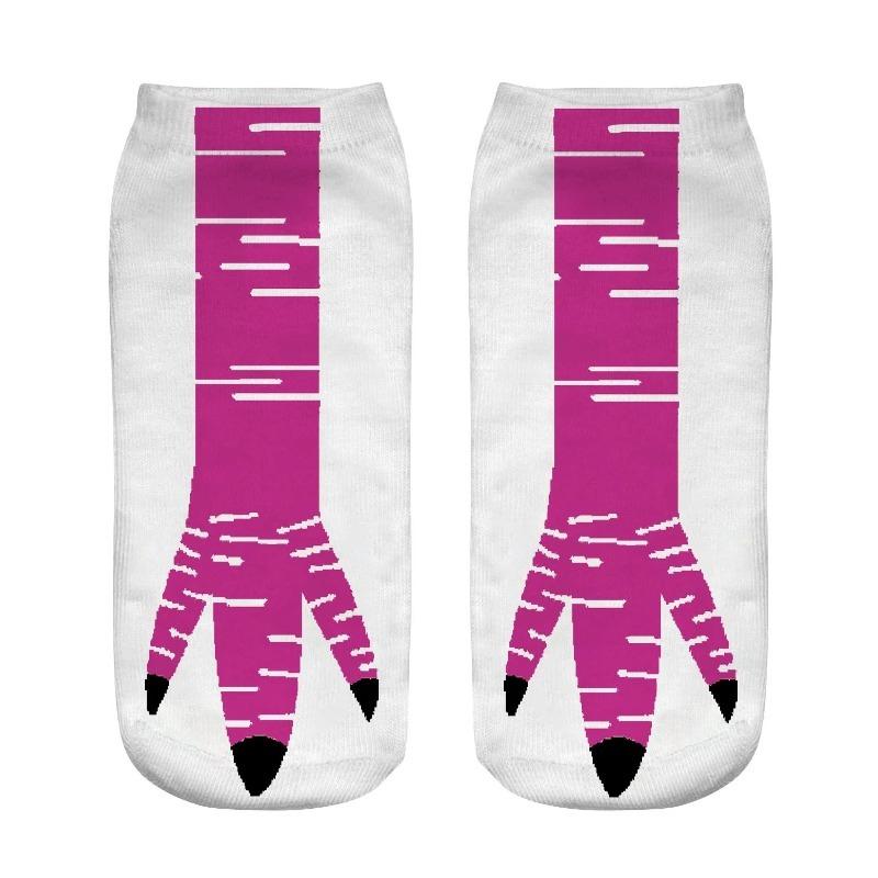 3D Digitally Printed Socks with Chicken Claw and Animal Paw Designs Are Trending on Instagram