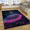 2025 New Style Colorful Pebble Rainbow Road Beach Stone Nature Carpet Rug for Living Room Bedroom Home Sofa,Non-slip Floor Mat