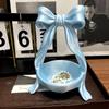 Ins Jewelry Display Box Bow Storage Box 3D Printed Desktop Decoration Ornaments Luxury Makeup Box Perfume Bracelet Display Rack