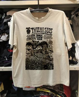 קולקציית Osees Band THEE OH SEES חולצת חול חולצה יוניסקס להופעה S-5XL CR783 חולצת טריקו יוניסקס
