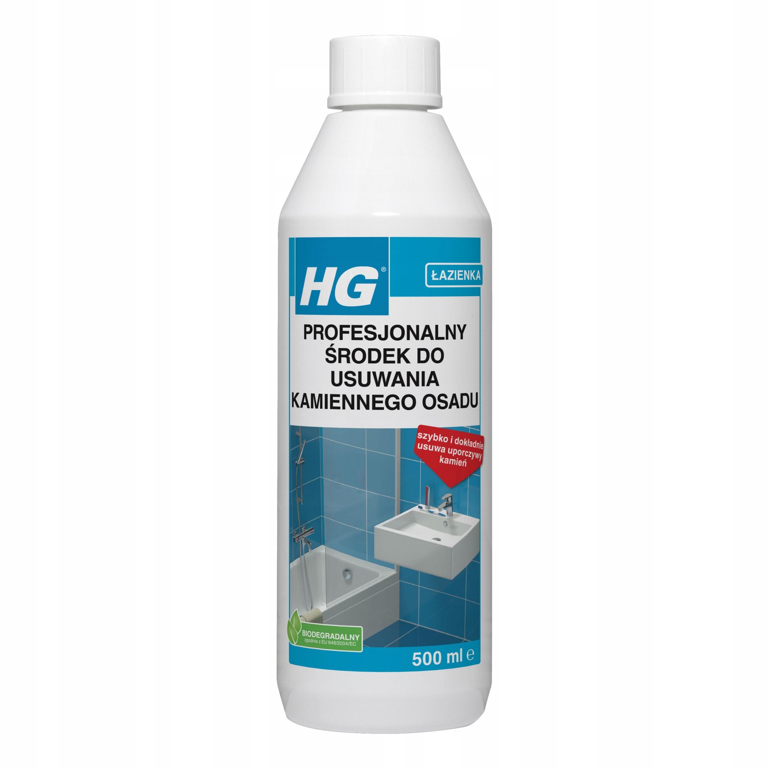 HG Agent Détartrant Professionnel Pour Enlever le Tartre 500ml
