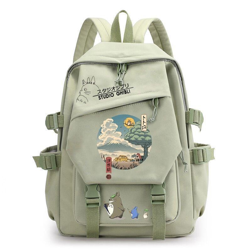 Animation Printing Student Schoolbag Outdoor Travel Bag Large Capacity Business Computer Bag Casual Backpack