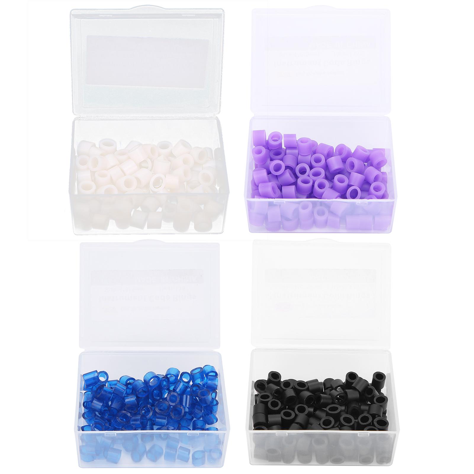 

100 шт., стоматологические кольца с кодом, ортодонтические силиконовые стоматологические кольца с цветовым кодом, аксессуары, принадлежности