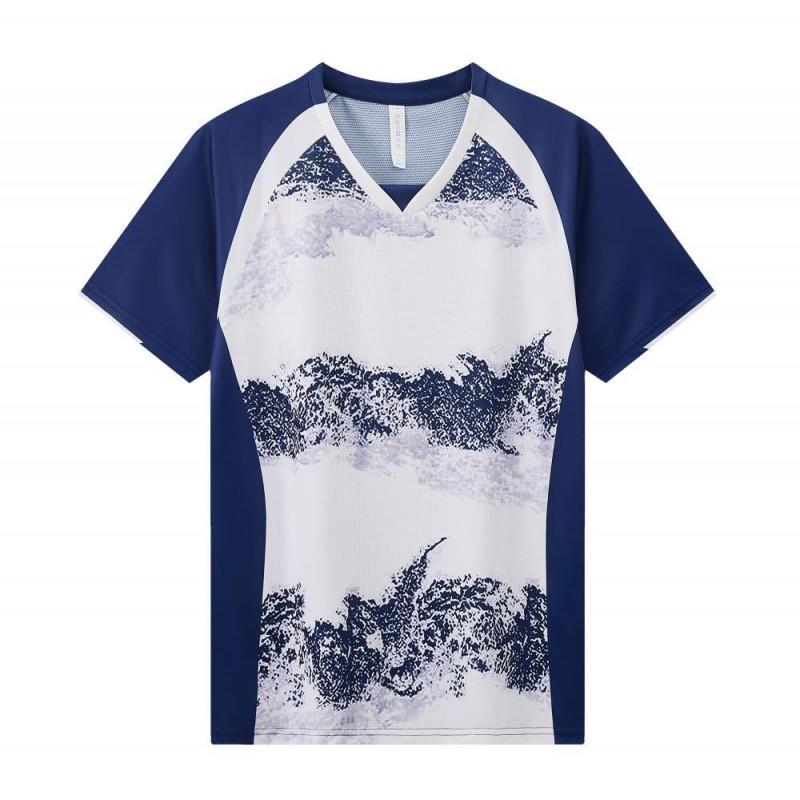 Breathable Quick-Dry Badminton Shirt Set Men Women Sportswear Lightweight Training Top