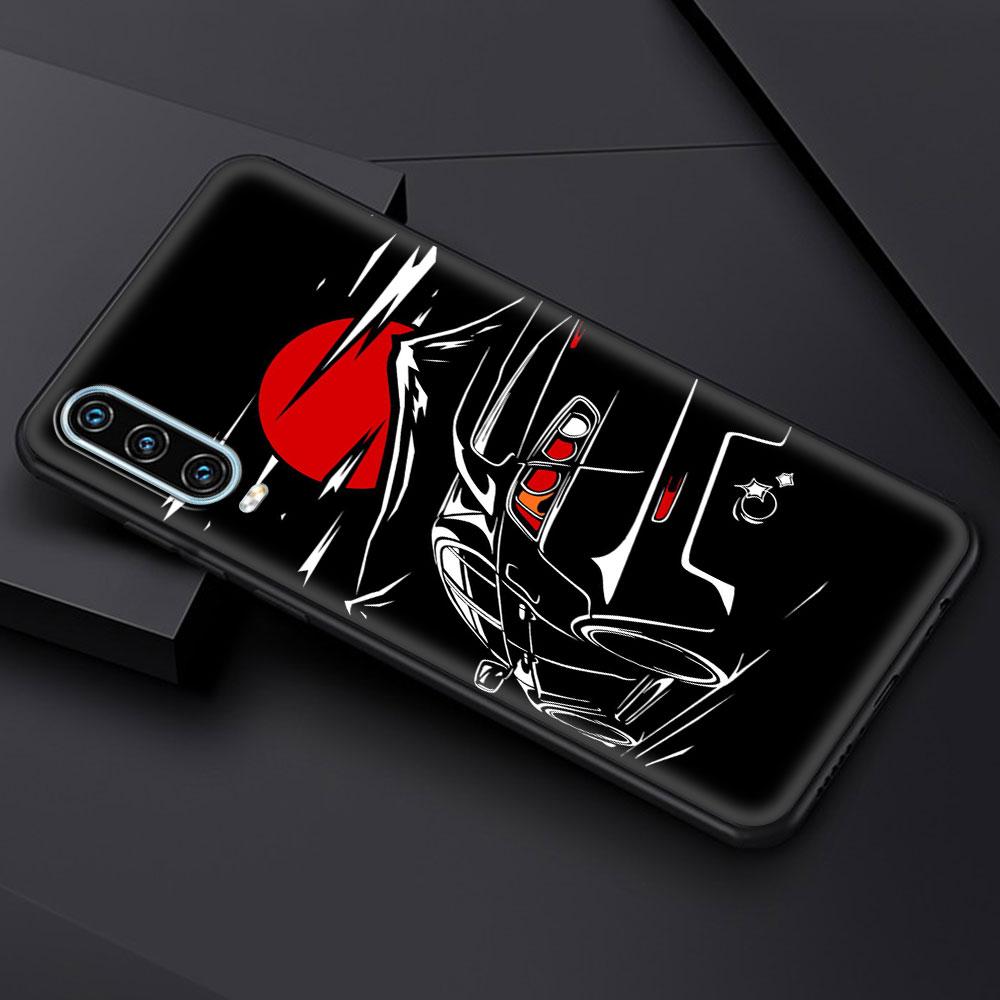 

Япония JDM спортивные автомобили мужской чехол для телефона для Huawei P30 Lite P50 Pro P20 P40 Lite EP Smart Z 2021 Y6 Y7 Y9 2019 Y6p Y9s чехол Huawei Y6p