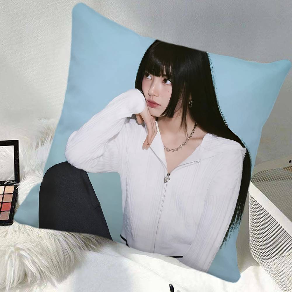 Korea Bae Suzy Pillow Case Square Pillow Bedroom Sofa Leisure Comfort Cushion Car Home Decoration