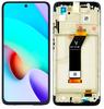 Original Xiaomi Redmi 10 2021 LCD Touchscreen Display Schwarzer Rahmen