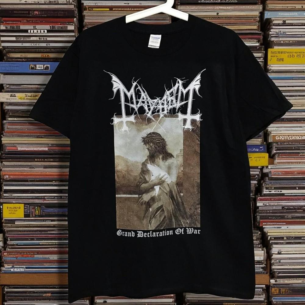 Vintage Mayhem tee with Grand Declaration Of War short sleeve shirt KV40133 Unisex T-Shirt S 1950₽