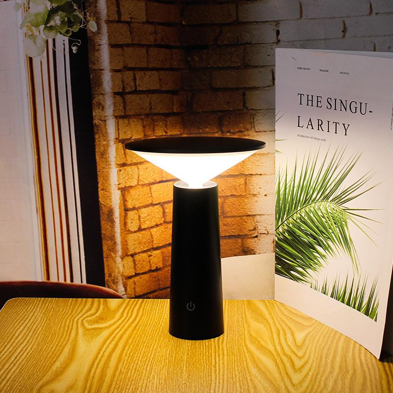 Lâmpadas de mesa com sensor de toque inteligente para sala de estar, quarto, lâmpada de mesa com controle remoto, carregamento USB, lâmpada de barra, luz noturna LED