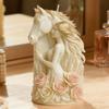 Rose Knight Girl Statue Silicone Mold Temperature Resistant Easy Demolding for Resin Casting and Handmade Candle Soap