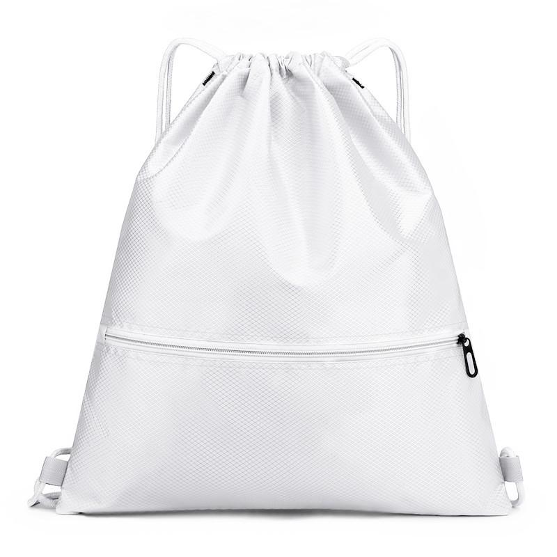 Unisex Waterproof Oxford Drawstring Sports Backpack for Basketball & Climbing