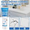 Jaysuing Waterproof Ceramic Adhesive for Repairing Tiles Bathtubs and Sinks - Mold-Resistant and Effective On Porcelain Cracks Holes and Scratches