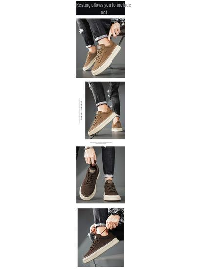 2025 Men's Versatile Casual Sneakers - Skate, Run, Shock Absorbent, Durable & Wear-Resistant.