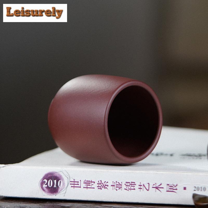 110ml Yixing Zisha Teacup Retro Tea Bowl Water Jug Tea-tasting Personal Cup Chazhan Master Cups Household Tea Items Collection
