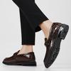 Height-increasing platform business casual shoes dress leather shoes brock wedding shoes groom shoes