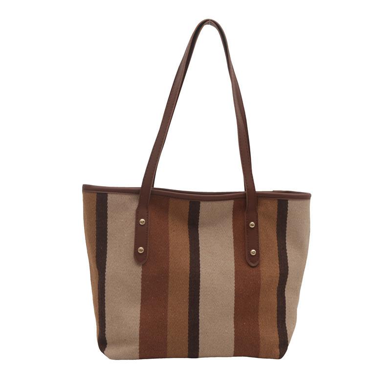 Trendy 2024 Summer Fashionable Canvas Tote Bag With Spacious Interior For Women