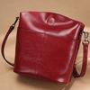 Fashionable Single-shoulder Leather Bag for Women, Casual Women's Bag, Versatile and Simple Leather Crossbody Bag