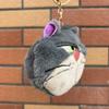 10Cm Cheshire Lucifer Burger Fries Plush Pendant Toy Keychain Backpack Pendant Friend Holiday Girl Birthday Gift