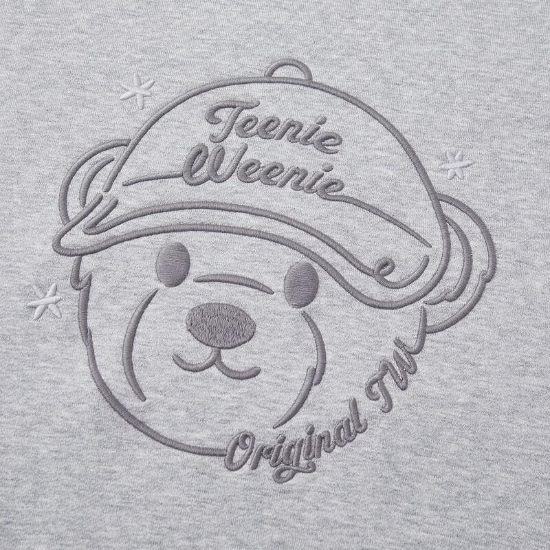 Teenie Weenie Cartoon Bear Crewneck Sweatshirt