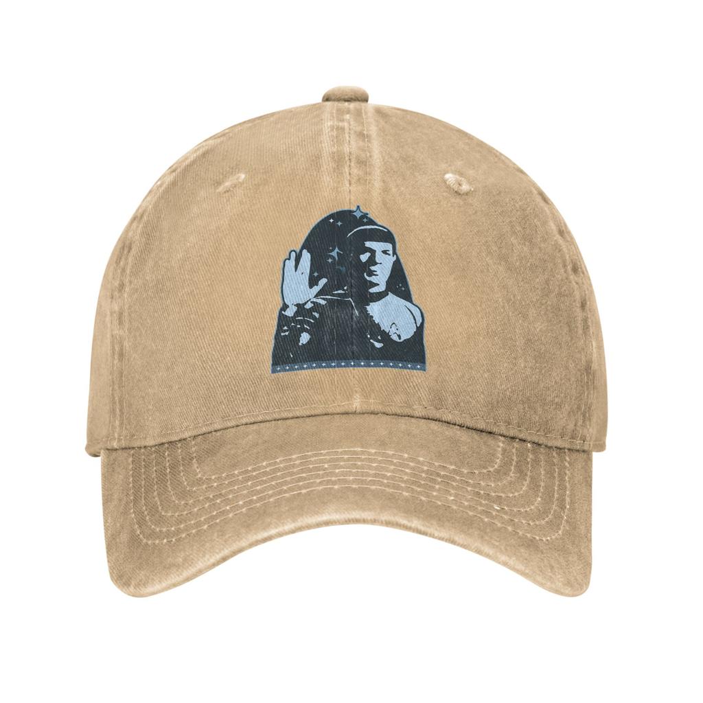 Stars Treks Mr Spock Live Long and Prosper Baseball Cap Vintage Distressed Washed Snapback Hat for Unisex Women Outdoor Caps Hat