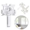 12/60Pcs Window Vertical Blind Replacement Repair Carriers Kits Curtain Repair Accessories for Living Room and Bedroom