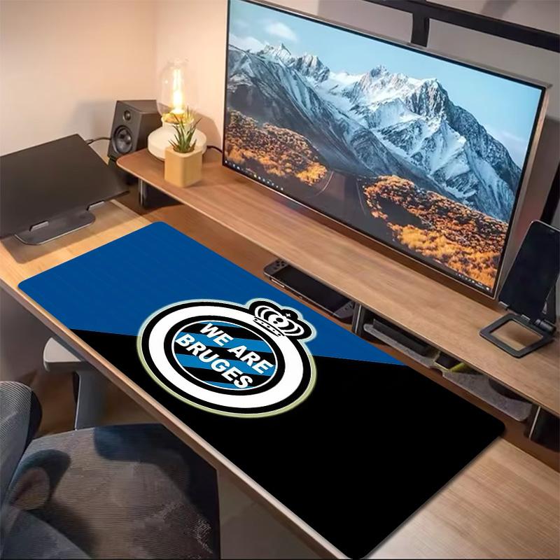 Club Brugge KV Print Cushion Non-slip Laptop Tablet Big Mousepad XXL Mat Mini PC Playmat With Lock Edge