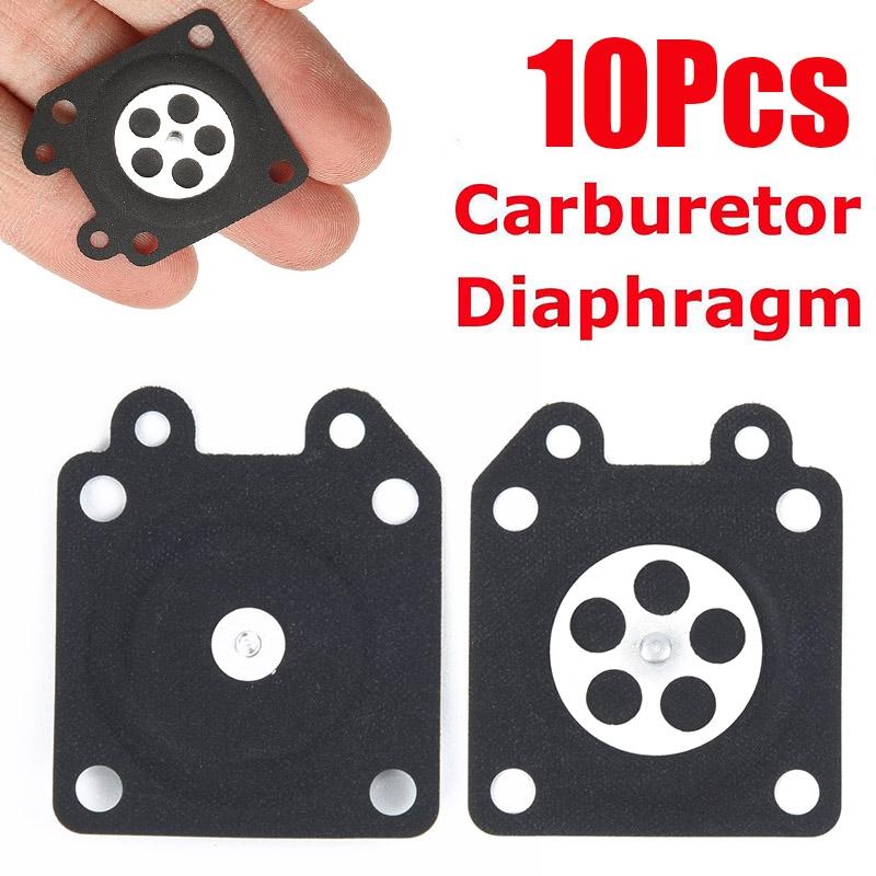 10pcs Carb Diaphragm & Gasket Kit, For 95-526 95-526-9 95-526-9-8 Repair