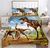 Dinosaur Print 3D Duvet Cover Set Double Full Size Big Bed Size Bedding Set Boy Girl Bedroom Decoration Gift 2/3pcs