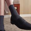 Daily Ribbed Socks - Charcoal