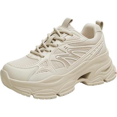 Women's Casual Lace-up Dad Sneakers