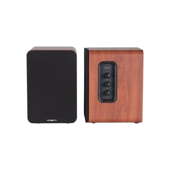 Reproduktor iggual IGG319963 2.0 kanály Bluetooth 50W RMS Dřevo USB HDMI Dálkové ovládání