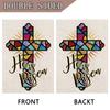 Easter Garden Flag 11.8×17.7 Inch Vertical Double Sided Decorative Welcome Easte