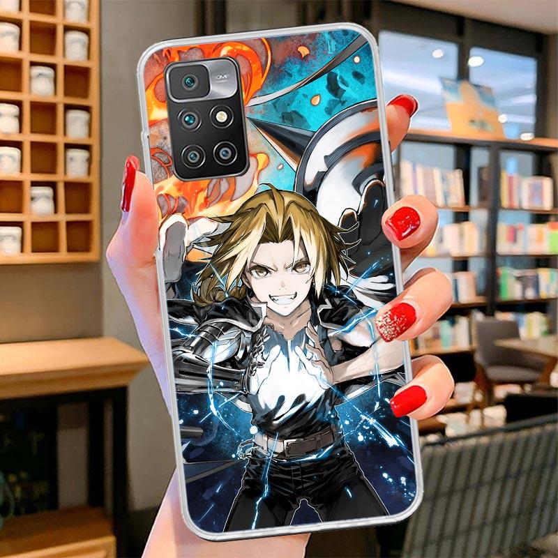 Fullmetal Alchemist Anime Cover Phone Case For Xiaomi Poco F7 Ultra X7 X6 X5 Pro M7 Redmi 15C 15 13C 13 12C 12 10C 10 9A 9C 9T 9