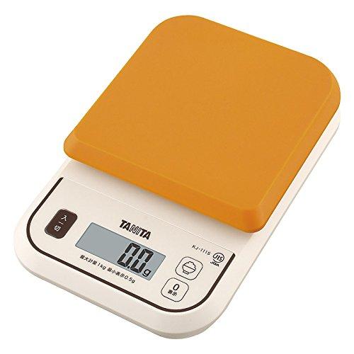 Tanita Digital Cooking Scale, Orange, KJ-111S-OR