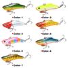 Winter Ice Fishing Lures Sinking Artificial Vibration Hard Baits Crankbait  Long Cast Swimbait Ice Fishing Tackle Gear