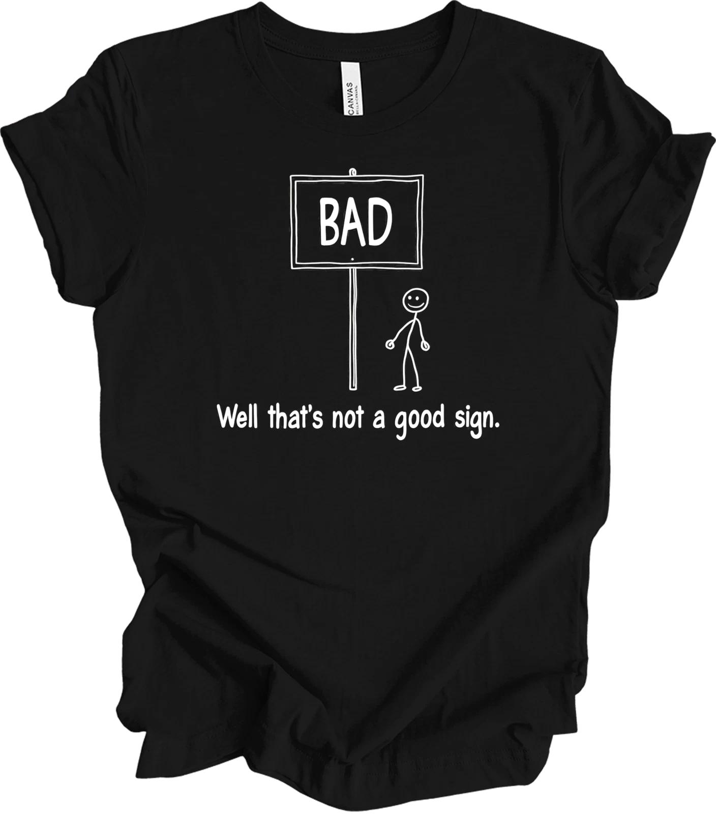 Funny Minimalist Humor Design - Witty Pun Gift - Clever Graphic Art T shirt M