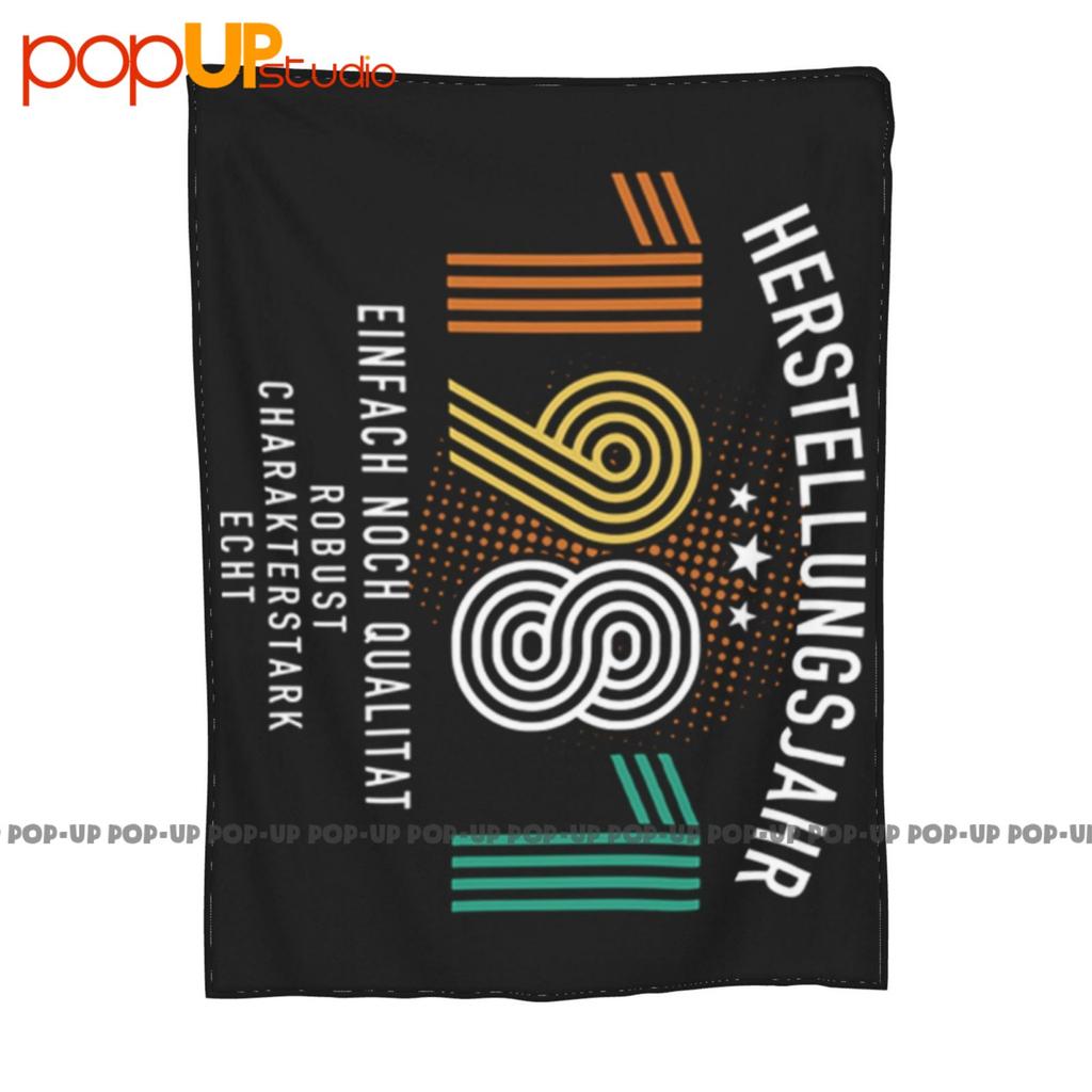 40 Ans Annee De Fabrication 1981 Pretentions Cadeau Ultra-Soft Blanket Quilt Winter Sofa Cover Bed Covers