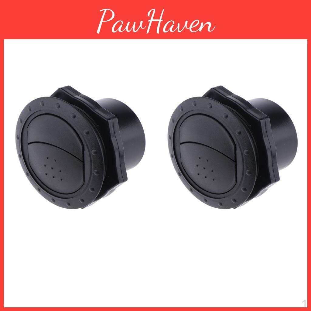 Marine Round 2 Pieces Yacht Vent Conditioning Grill Ventilation 70x45mm