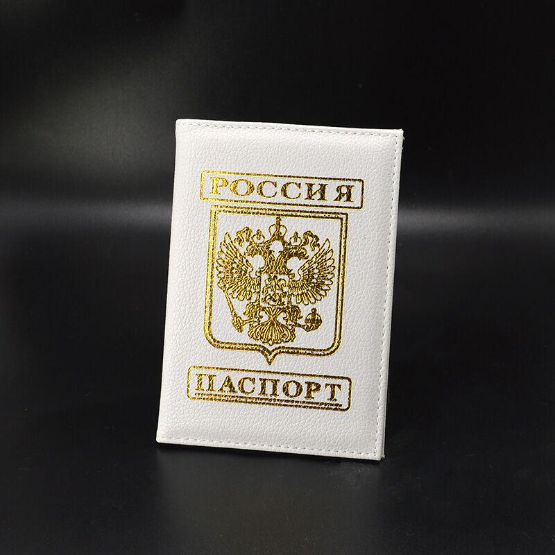 Pink Passport Cover Russia Travel Passport Case Covers for Passports Pu leather Passport Protector